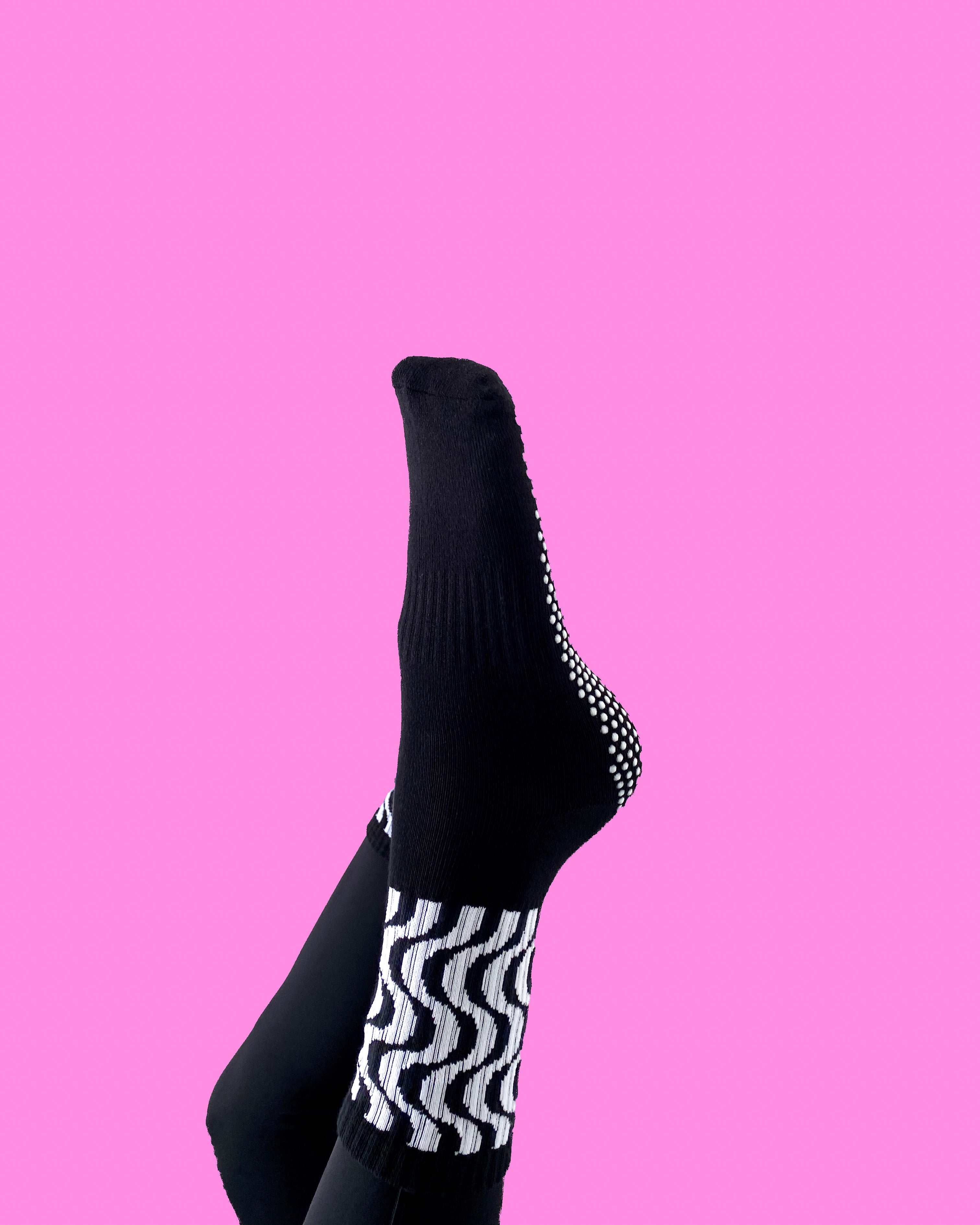 Shop Flow Peppy Pilates grip socks — premium non-slip Pilates socks from an Australian owned brand. Trusted by Pilates studios across Australia & New Zealand. 